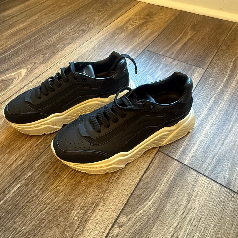 Dolce and Gabanna Black Sneakers